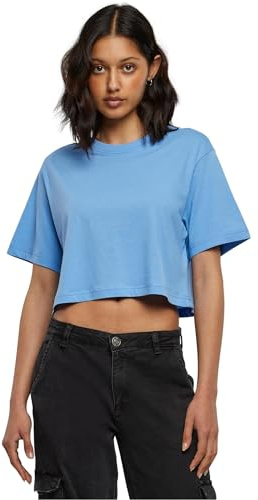 Urban Classics Women's Ladies Short Oversized Tee T-Shirt, Horizon Blue, XXXL