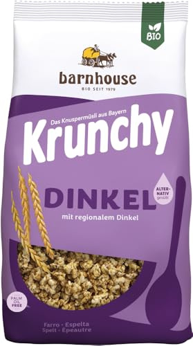 Krunchy Dinkel alternativ gesüßt 2 x 750 g