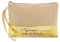 Trousse de Maquillage en Jute Dore Pochette jpeux Pas Retraite personnalisee