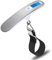 HANWELL 50kg/110lb Digital Luggage Scale with 4 Units, Electronic Travel Hanging Scales with Backlit LCD Display/Tare/Data Hold Function - Portable for Handheld Suitcase