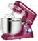 AUMATE Batidora Amasadora, Amasadora de Pan de 8 L, 1400 W, Robot de Cocina Con Batidor, Gancho Amasador, Batidora Mezcladora, 6 Velocidades (Morado Oscuro)