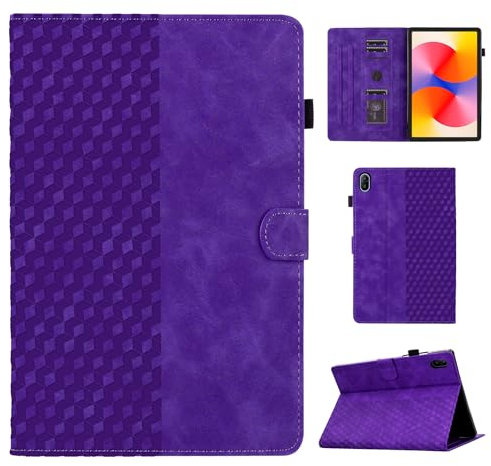 CASAFUNY Custodia Cover per Huawei MatePad SE 11 Pollici 2024 Custodia Protettiva Magnetica Cover Tablet Ultra Sottile con Funzione Supporto per Huawei MatePad SE 11 2024, Viola