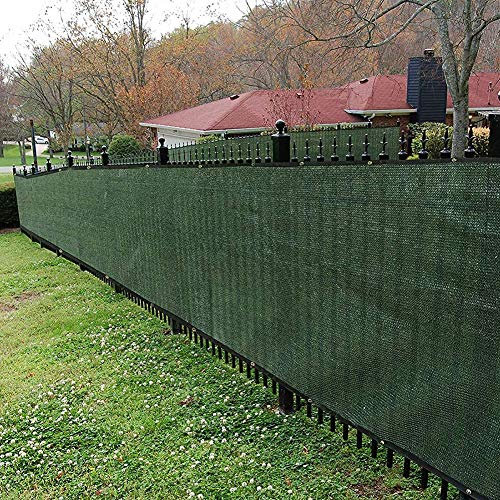 Brise-vue vert pour balcon et jardin - Résistant aux intempéries - Protection solaire - Installation rapide - 2 x 50 m