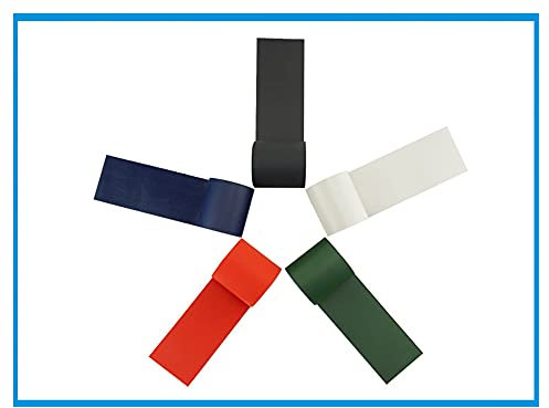 185 * 125mm Inflatable Plastic Boat Special PVC Repair Patch Kit with Glue Waterproof Patch Rib Canoe Dinghy Float 5pcs(Red Without Glue)