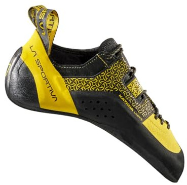 La Sportiva Katana Laces Men's Climbing Shoes - SS26 Yellow Black