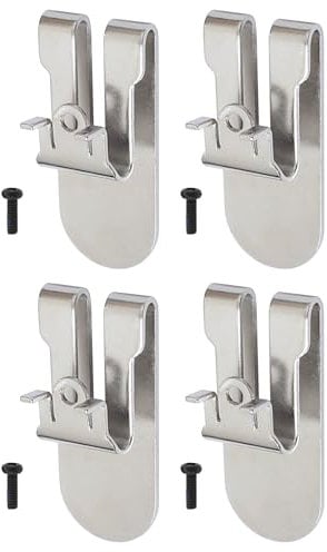 4X Belt Hook Clips N435687 Compatible with DeWalt 18V Power Tools DCF620B DCF620D2 DCF620D2-AR DCF620D2-B2 DCF620D2-B3 DCF620D2-BR DCF620M2 DCF622B DCF622M2