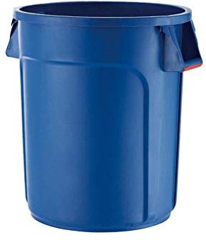 Station de Recyclage intérieure/Poubelle de Recyclage des déchets Conteneur à déchets Rond Stockage Poubelle extérieure Industrielle 20 gallons 32 poubelles/poubelles de Cuisine