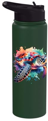 Hawksbill Turtle Stainless Steel Insulated Water Bottle