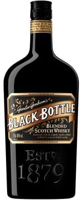 Black Bottle Original | Blended Scotch Whisky | 40% ABV | 70cl | Peated Whisky With Notes of Honey | Perfect for mixing | Blend the Rules