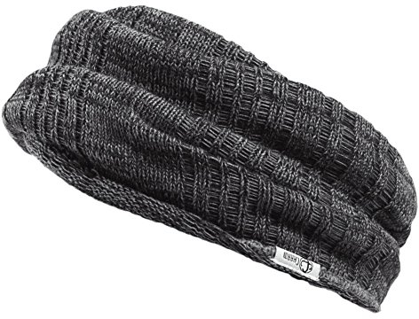 Cache Cou Homme Bonnet Femme 3 En 1 - Bandeau Cheveux Echarpe Chauffante Hiver Japonais Accessoire Sport Mix Noir