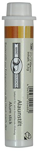 Golddachs Alaunstift 9, 5g