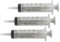 Romed Blasenspritze Wundspritze, 50/60 ml, 3-teilig, steril, 3 Stück