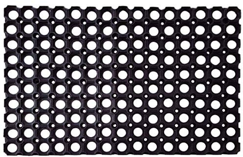 SafetyCare Tapis de sol caillebotis drainant, robuste et souple en caoutchouc Anti-fatigue, antidérapant, confortable Style restaurant et bar 61 x 40,6 cm