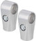 Mxfans 2pcs 25mm Display Rack Clamp Fittings Scaffold Composite Tube Connector Two-Way