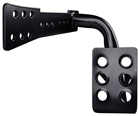 Metal Dead Left Side Foot Rest Kick Panel Compatible with Jeep Wrangler JK JKU Accessories Parts 2007 2008 2009 2010 2011 2012 2013 2014 2015 20162017