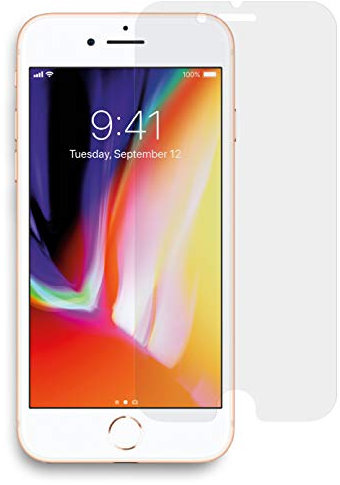 MyGadget Schutzfolie [Klar] für Apple iPhone 6 Plus | 6s Plus 7 Plus | 8 Plus - dünn & kratzfest - Full Screen Protector Schutzglas 9H Display Schutz Folie - durchsichtig