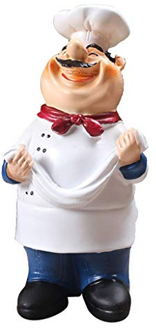 HomeDecTime Chefkoch Figur Kochen Koch Küche Deko - Nudel