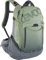 EVOC TRAIL PRO 26l Protektor Rucksack für Fahrradtouren, Backpack (LITESHIELD PLUS Rückenprotektor, leichter Fahrradrucksack, breite Hüftflossen, 3l Trinkblasenfach, Größe: L/XL), Olive/Carbon Grau
