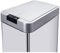Couvercle de poubelle automatique rectangulaire modèle SILVERLAKE Chrome