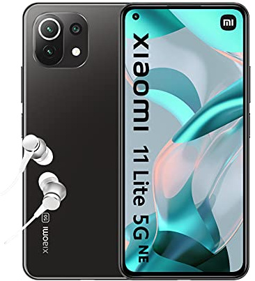 Xiaomi 11 Lite 5G NE - Smartphone 128GB, 8GB RAM, Dual Sim, Truffle Black