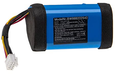 vhbw Akku Ersatz für JBL SUN-INTE-168 für Lautsprecher Boxen Speaker (7800mAh, 3,7V, Li-Ion)