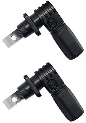 2PCS Batterie-Energiespeicher-Steckverbinder, 120A/200A Hochstrom-Steckverbinder, IP67 Ellbogen-Stromklemme (Typ4)