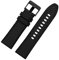 REFKIT For DIESEL for Dz4500 for Dz4506 for DZ7420 for DZ4318 Leinwand Silikon Armband männer 24 26 28mm Zubehör nylon Armband (Color : Black black clasp, Size : 26mm)