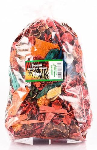 Potpourri Moschus Duftende Getrocknete Blumen | Großes Paket 1100 ml ≈ 150-190 g | Florale Wohnungsdekoration | Trockene Blumen für Vase, Wohnzimmer, Schlafzimmer, Badezimmer | Subtiler Moschusduft