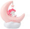 Rehomy Nachtlicht für Anime Charakter Mond Süße Lampe, Niedliche Cartoon Kinderzimmer Nachtlicht Lampe, Wiederaufladbare Baby Kleinkind Schlafzimmer Nachtlicht, Schreibtisch Regal Ornament