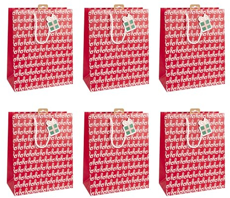 Clairefontaine X-30879-2Cpack 6 Geschenktaschen 26,5x14x33cm Hohoho