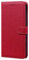 Handyhülle für Samsung Galaxy A10 Hülle Leder für Samsung Galaxy A10 Hülle Klappbar Flip Ständer Stoßfeste Leder Wallet Case Cover Schutzhülle Tasche für Samsung Galaxy A10 Hülle,rot