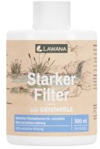 Lawana Starker Filter, 500 ml - Natürliche Filterbakterien für schnellen Start und Starke Leistung