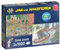 Jumbo Spiele 1110100037 Jan Van Haasteren Der Käsemarkt + Die Segelregatta 2x1000 Teile Puzzle