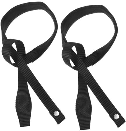 FOYTOKI 2stücke Teiliges Verstellbare Ski Wanderstock Handschlaufen Aus Robustem Nylon Atmungsaktiv rutschfest Stilvolles Design Optimaler Schutz Und Stabilität Beim Langlauf Und Trekking
