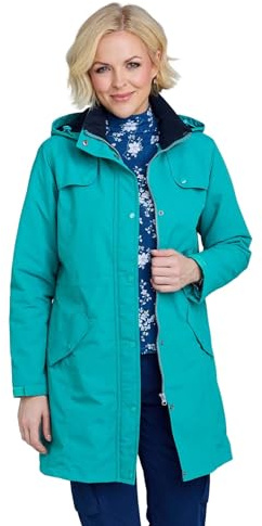 Chums Ladies Fleece Lined Waterproof Fabric Jacket 36 Inches