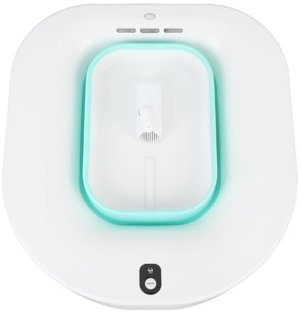 Nurnesy Sitzbad für die Toilette – Elektrisches Bidet – Hämorrhoiden-Bidet – Damen-Herren-Sitzbad, Wasserstrahl, Faltbar, Geeignet für Schwangere Frauen, ältere Menschen Usw