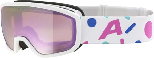 ALPINA Unisex Kinder Scarabeo Jr. Q-lite Skibrille (1er Pack)