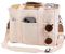 Bolso para mujeres 12x6x10 múltiples compártimiento y bolsas de lona de bolsillo con correa de hombro desmontable de moda y bolso moderno para diariamente, viaje, regalo, blanco ..