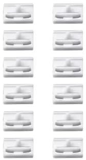 OEM 51718184574 Door Trim Panel Clips – Pack of 10 Genuine-Style Fasteners Compatible with BMW E36, E46 Side Skirt, Sill Moulding, and Door Panel Retainers