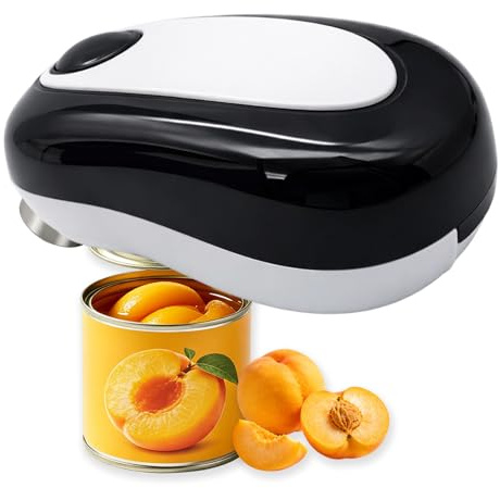 Electric Can Opener One Touch Button Automatic 360° Electric Tin Opener UK