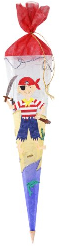CREApop® Pirat,Folie selbstklebend ohne Deko, ca. 30 cm