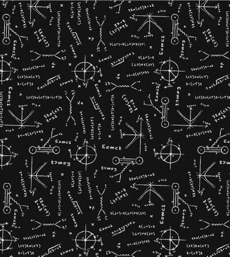 Mathematik und Physik Wissenschaft Geschenkpapier Blätter und Geschenkanhänger (2 Blätter (gefaltet) und 2 Geschenkanhänger)