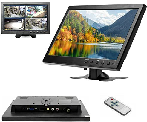 IDOR STORE MONITOR 10 POLLICI 1080P COLORI LCD VGA HDMI BNC VIDEOSORVEGLIANZA video led Schermo LCD TFT 10.1 POLLICI 1080P Con Altoparlante integrato