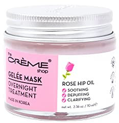The Creme Shop - Rose Oil Overnight Gel Face Mask - 2.36 oz.