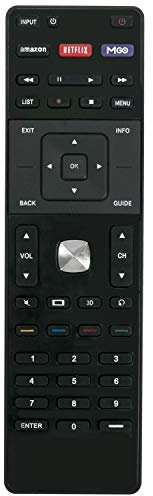 XRT510 Infrared Remote Control Compatible with VIZIO Smart TV M601D-A3 M701D-A3 M801D-A3 M501D-A2 M501D-A2R M321i-A2 M401i-A3 M471i-A2 M501D-A2 M501D-A2R M551D-A2 M551D-A2R M601DA3 (No Wi-Fi Function)