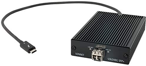 Sonnet Solo10G SFP+ Fibre 10000 Mbit/s