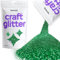 Hemway Craft Glitter - Emerald Green | Ultrafine Metallic Sequin Flakes for Resin & Epoxy Crafts | Supplies for Tumblers, Cards, Jewellery, Candle, Hair, Face, Body & Nail Art | 100 g