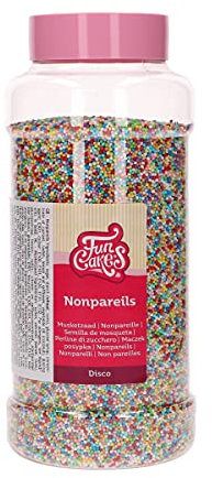 FunCakes Nonpareils Discomix: Kuchenstreusel, großartiger Geschmack, perfekt zum Dekorieren von Kuchen. 800 g.