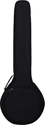 Reiserucksack, schwarz, Banjo-Zubehör, widerstandsfähiger Banjo-Rucksack mit fünf Saiten, tragbar, schwarz, Gigbag, Banjo-Gurt, schwarzer Rucksack