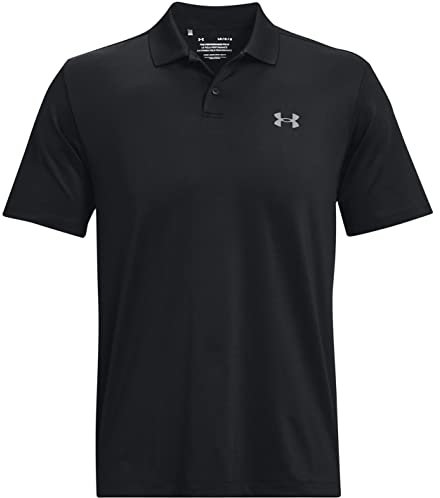 Under Armour Mens Performance Polo Shirt Black 3XL